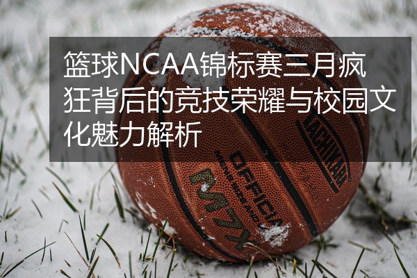 篮球NCAA锦标赛三月疯狂背后的竞技荣耀与校园文化魅力解析
